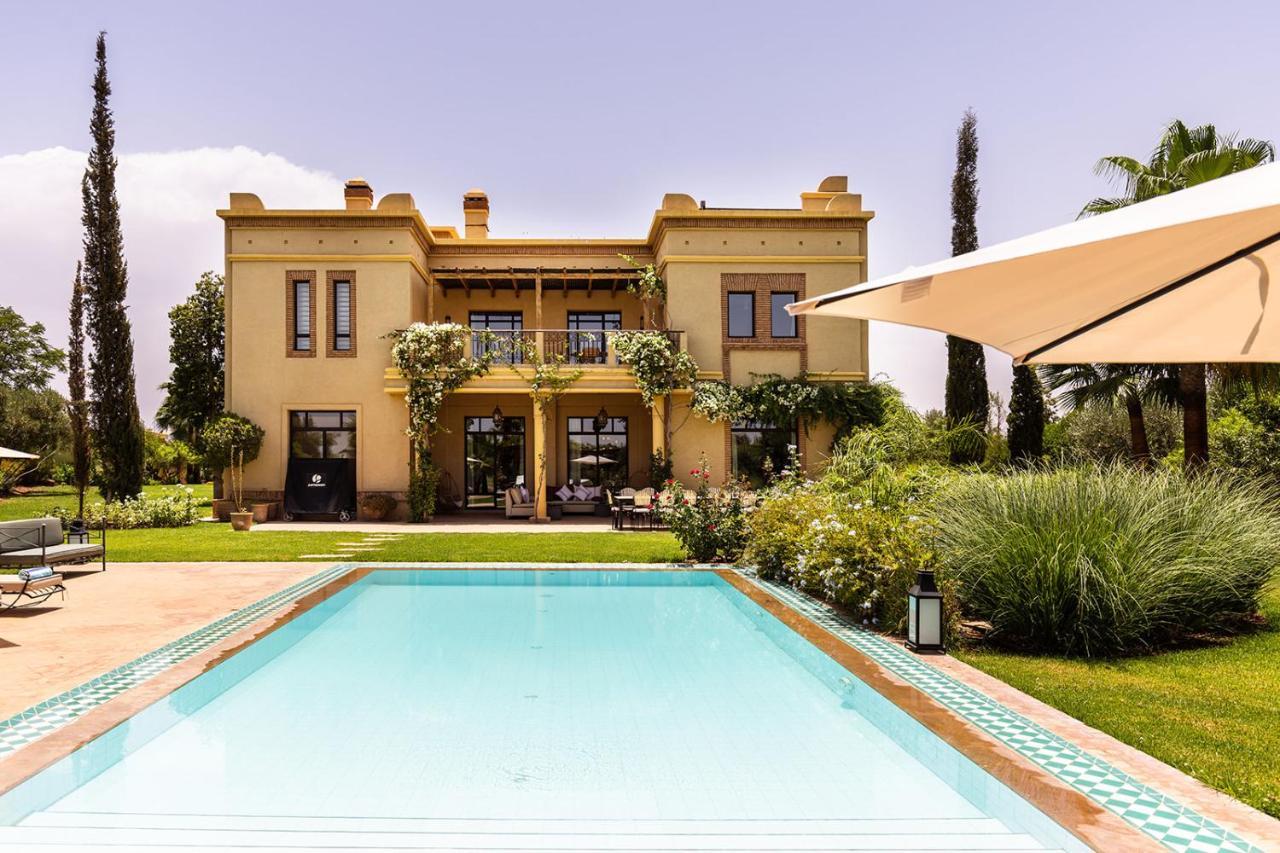 Villa De Luxe Avec Piscine Privee Et Golf Marrakesz Zewnętrze zdjęcie