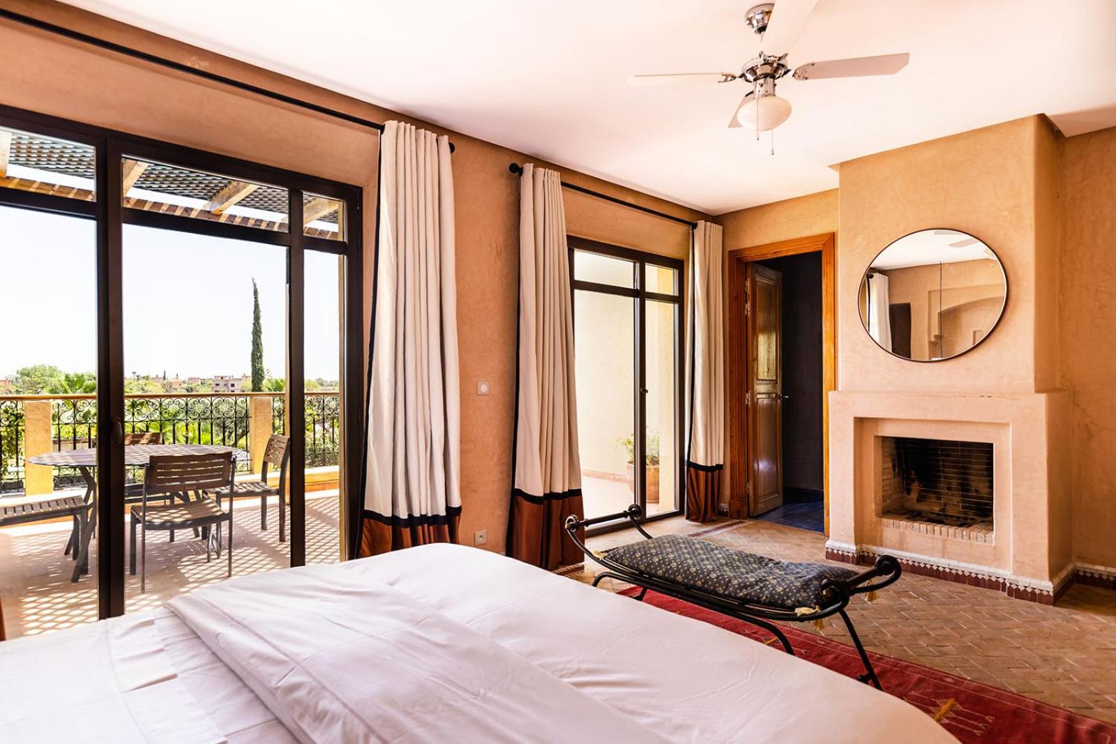 Villa De Luxe Avec Piscine Privee Et Golf Marrakesz Zewnętrze zdjęcie