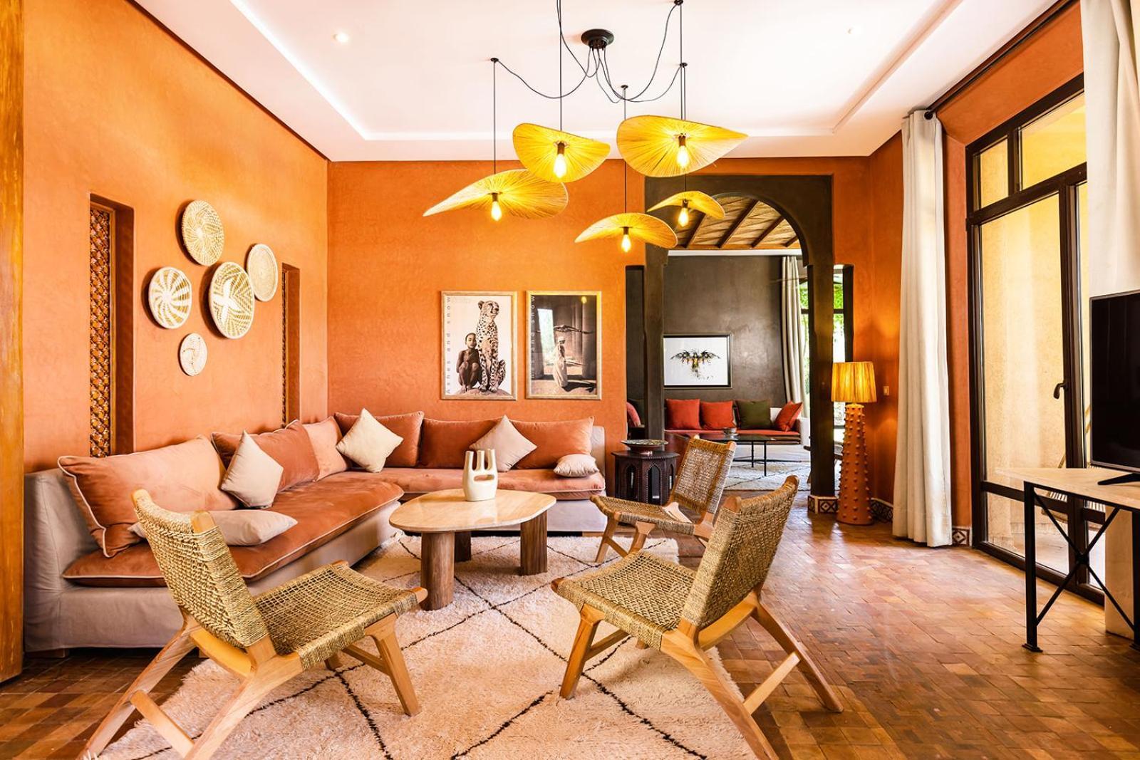 Villa De Luxe Avec Piscine Privee Et Golf Marrakesz Zewnętrze zdjęcie