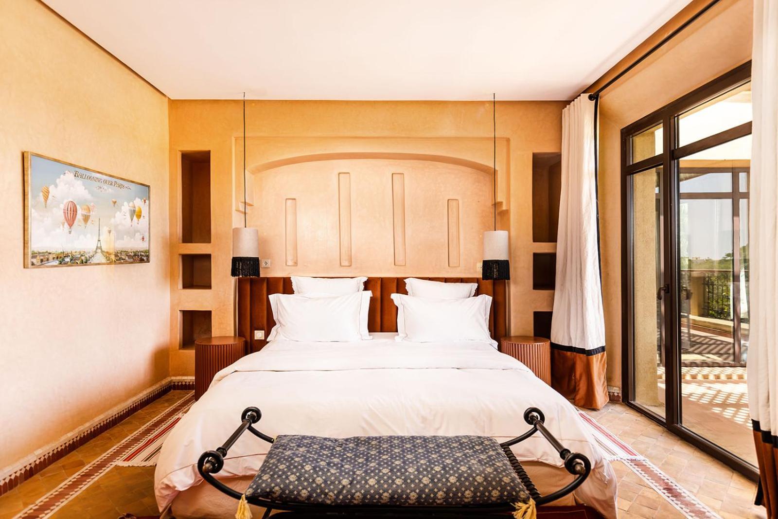 Villa De Luxe Avec Piscine Privee Et Golf Marrakesz Zewnętrze zdjęcie