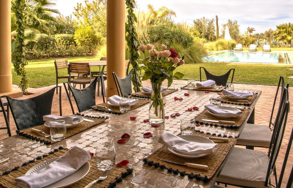 Villa De Luxe Avec Piscine Privee Et Golf Marrakesz Zewnętrze zdjęcie