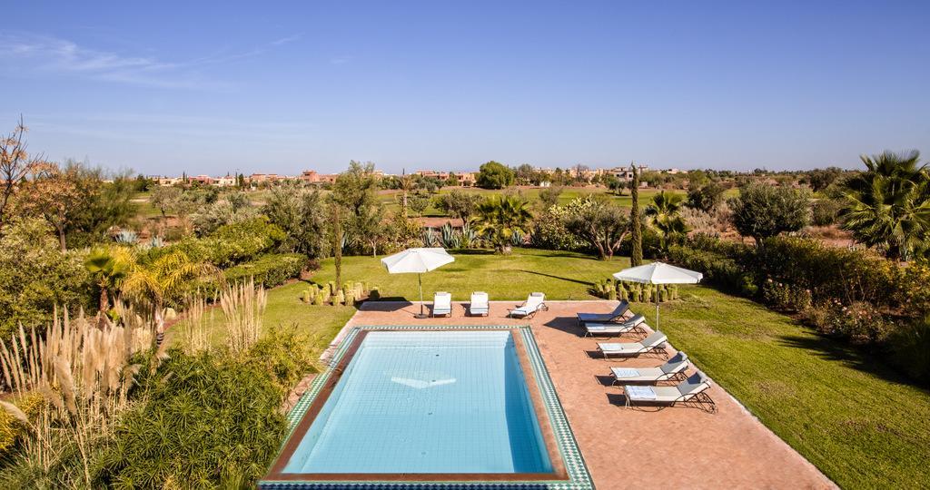 Villa De Luxe Avec Piscine Privee Et Golf Marrakesz Zewnętrze zdjęcie